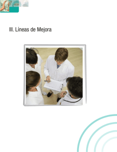 III. Líneas de Mejora - Asociación Mexicana de Cirugía General