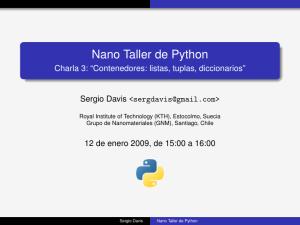Nano Taller de Python - Grupo de NanoMateriales