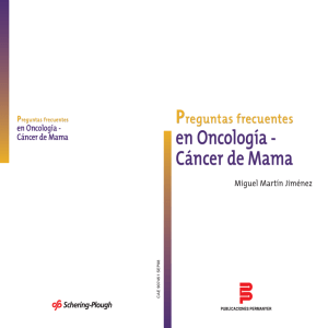 Cáncer de Mama en Oncología