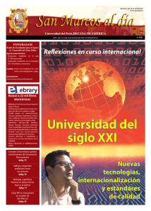 Universidad del siglo XXI - Universidad Nacional Mayor de San