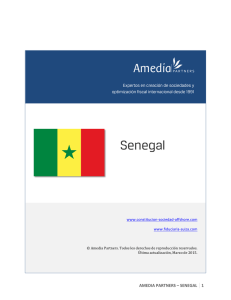 Senegal - Amedia Fiduciaria Suiza