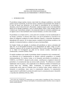 UNIVERSIDAD DEL ROSARIO ESCUELA DE CIENCIAS