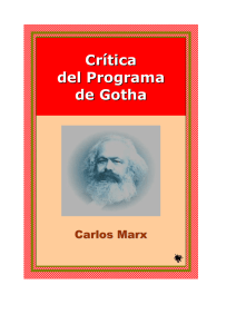 Karl Marx, "Crítica del programa de Gotha"
