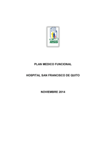PLAN MEDICO FUNCIONAL HOSPITAL SAN FRANCISCO DE