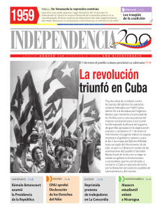 La revolución triunfó en Cuba - Independencia 200