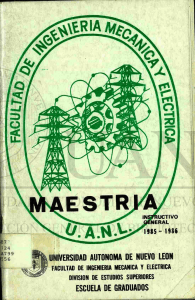 Maestría instructivo general 1985 - 1986