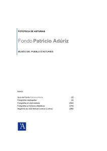 Fondo Patricio Aduriz -. - Museos