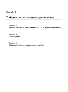 Capítulo 5 Tratamiento de las arrugas perioculares