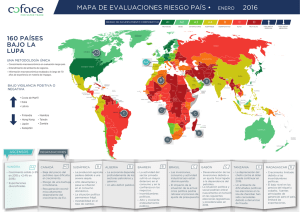 mapa de evaluaciones riesgo país • enero 2016