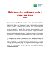 2015 - Resumen ejecutivo - Clúster Náutico