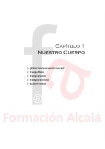 Capítulo 1 Nuestro Cuerpo - Editorial Formación Alcalá