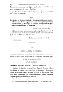 pdf Genealogía y nobleza (Continuación) [III]