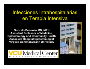 Infecciones intrahospitalarias - people.vcu.edu