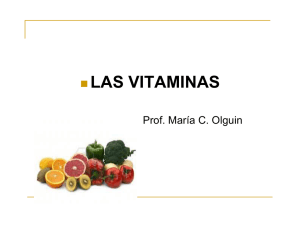 las vitaminas 1