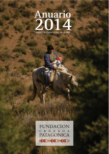 Anuario 2014 - Fundación Cruzada Patagónica