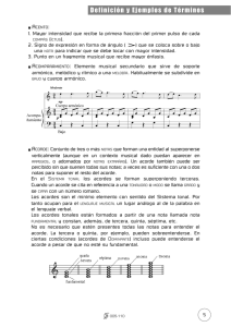 Diccionario de términos musicales.