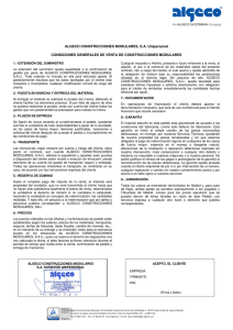 ALGECO CONSTRUCCIONES MODULARES, S.A. Unipersonal