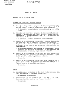 Acta N° 16/86 : 1986  - Biblioteca del Congreso Nacional de Chile