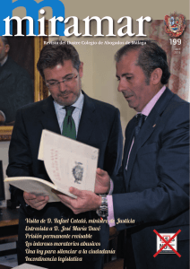 Visita de D. Rafael Catalá, ministro de Justicia - E