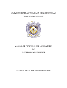 Manual de Practicas Electrónica de Control