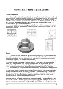Criterios de diseño - Materiales Ferrosos y sus Aplicaciones