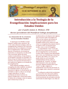 Introducción a la Teología de la Evangelización