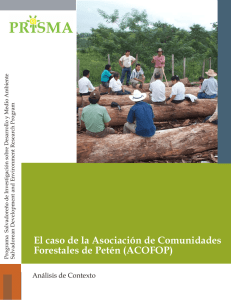 El caso de la Asociación de Comunidades Forestales de Petén