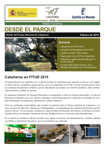 Boletín Informativo del Parque Nacional de Cabañeros. Febrero 2015