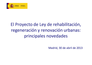Proyecto de Ley - Colegio Oficial de Aparejadores de Madrid