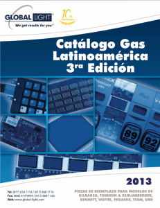 Catálogo Gas Latinoamérica 3ra Edición
