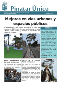Descargar boletín de marzo 2015 - Ayuntamiento de San Pedro del