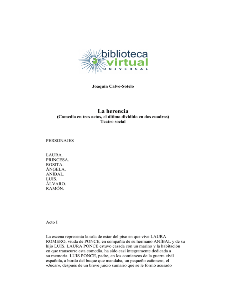 La Herencia Biblioteca Virtual Universal