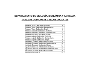 DEPARTAMENTO DE BIOLOG&Iacute;A, BIOQU&Iacute;MICA Y FARMACIA