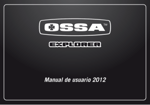 Manual Ossa Explorer 2012