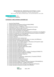 Junio, 2012 MINISTERIO DE ADMINISTRACION PÚBLICA (MAP