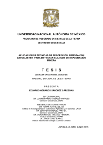 Sánchez Cárdenas Eduardo - Centro de Geociencias ::.. UNAM