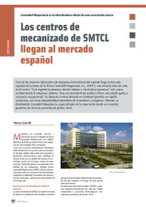 Los centros de mecanizado de SMTCL llegan al mercado español