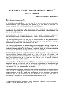 RESTITUCION VOLUMÉTRICA DEL CASCO DE LA