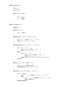 public classArbolB - Programacion-UDO