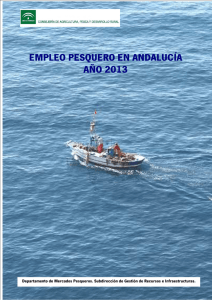 Empleo pesquero en Andalucía_Año 2013_versión4