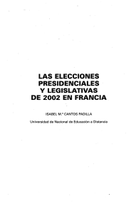 Las Elecciones Presidenciales y Legislativas de 2002 en Francia
