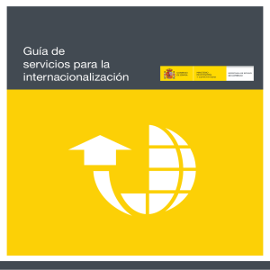 Guía de servicios para la internacionalización