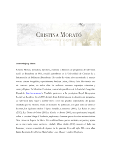 CURRICULUM VITAE - Cristina Morató
