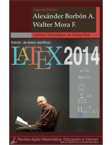 Edicion de textos cientificos LaTeX 2014