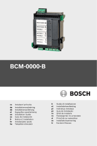 BCM-0000-B - Bosch Security Systems