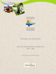 Páginas 1-20 - Instituto Hondureño de Turismo