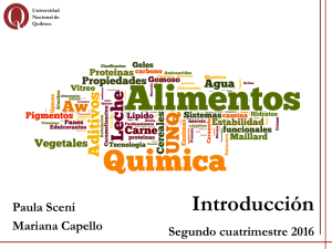 Diapositiva 1 - Quimica de los alimentos