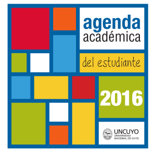 Agenda Académica del Estudiante 2016