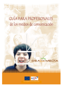 Guía para los profesionales de los medios de comunicación