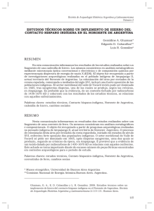 resumen - Revista de Arqueología Histórica Argentina y